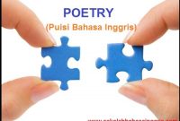 1000 Contoh Kumpulan Puisi Dalam Bahasa Inggris Terbaru
