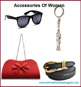 16 Vocabulary Corner: Accessories Women ( Perlengkapan Wanita)