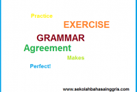 43 Contoh soal Agreement (Grammar Online learning)