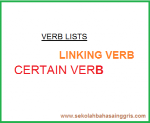 Verb English Lists: Verb Ditransitive And Linking Verb