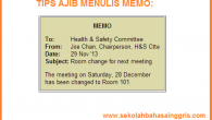 1000 Contoh Memo dalam Bahasa Inggris Terbaru