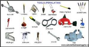 21 Vocabulary Corner: Tools (Peralatan)