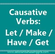 Penggunaan Kata Let Make Have Get dan Contoh Kata dalam Bahasa Inggris Lengkap