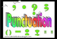 Learning And Practice English Punctuation Grammar Rules Part 1