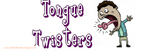 Speech Training:Practice Tongue Twister For Kids, Adults Part 1