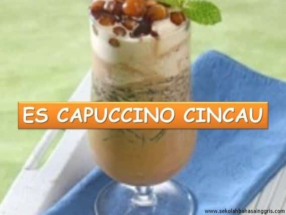 Contoh Procedure Text How To Make Cappucino Cincau Choco Latte Yang Manis Dan Segar