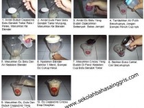 Contoh Procedure Text How To Make Ice Cappucino Cincau yang Enak dan Segar