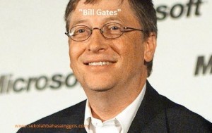 Contoh Biografi Dalam Bahasa inggris: "Bill Gates"