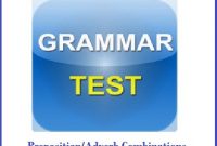 25 Questions Prepositions/ Adverb Combination With Clear, etc.