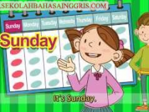 NAMA BULAN DAN HARI DALAM BAHASA INGGRIS