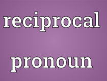 Pengertian, Penggunaan Dan Macam "Reciprocal Pronouns" Beserta Contoh Dalam Kalimat Bahasa Inggris