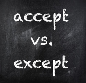 Perbedaan Dan Contoh "Accept vs Except" Dalam Bahasa Inggris Yang Wajib Diketahui