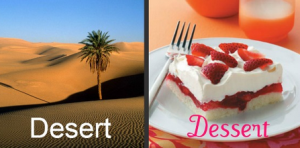 Perbedaan "Dessert Vs Desert" Dalam Bahasa Inggris Beserta Contoh Dalam Kalimat