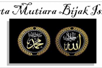 kata mutiara bijak islami kata mutiara bijak islami