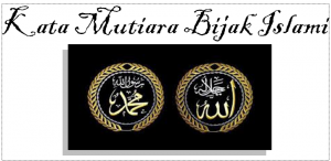 kata mutiara bijak islami