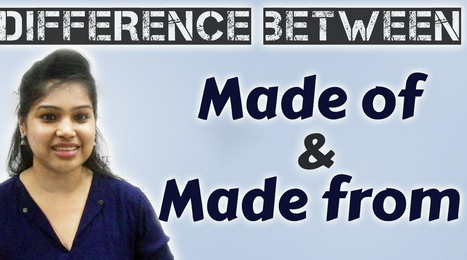 Penjelasan "Made from vs Made of" Dalam Bahasa Inggris